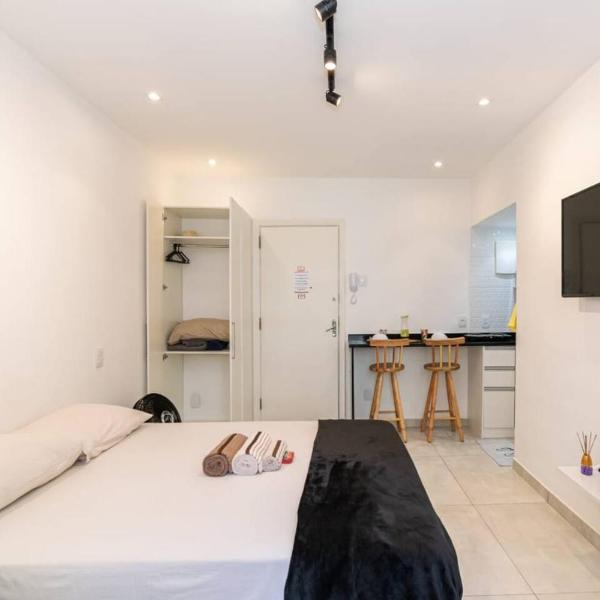 Studio moderno • 3 min da praia • Copacabana