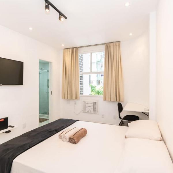 Studio moderno • 3 min da praia • Copacabana