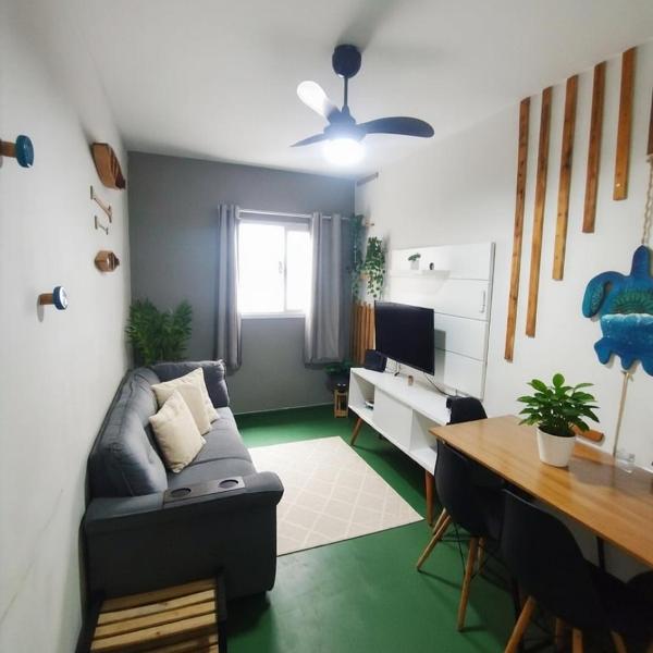 Decorado e aconchegante no melhor lugar da Ocian