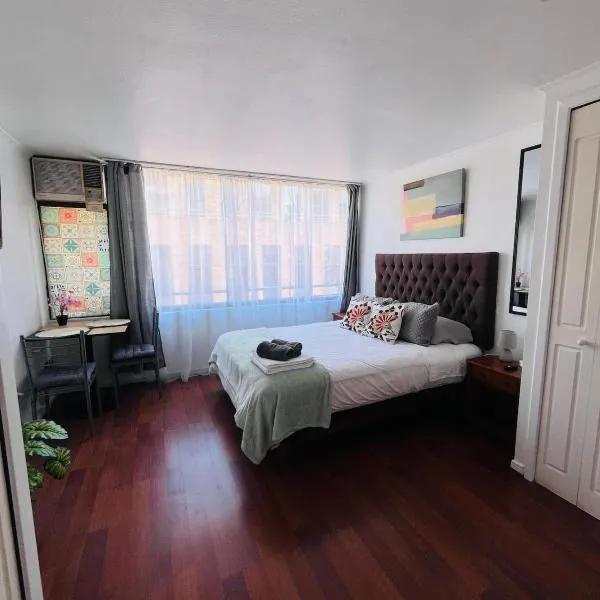 Apartamento,amoblado,vista costanera center, hotell sihtkohas Santiago