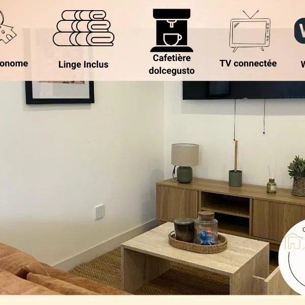 Charmant appartement moderne A, hotel in La Roche-sur-Yon