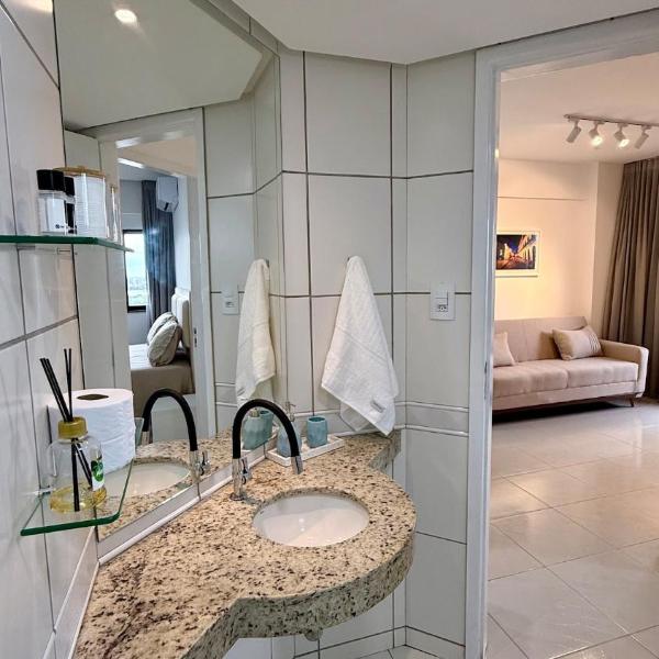 Flat 901 próximo à praia- Condomínio Biarritz - Foto 3