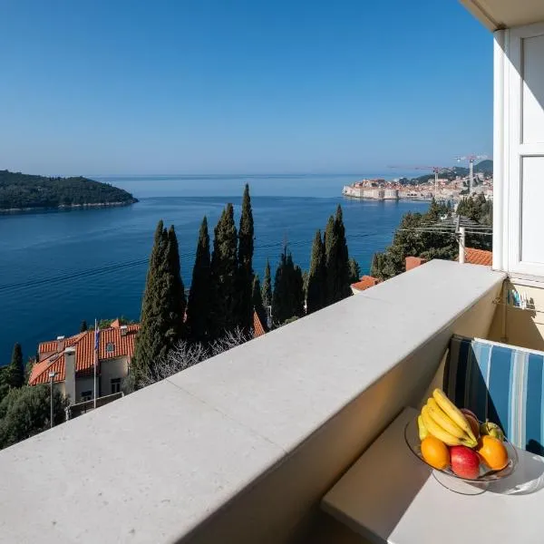 Deluxe Sunset Room, view of the Old Town, hotel in Dubrovnik
