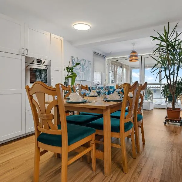 Wintergarten Wohnung mit Feldblick nahe Legoland, hotel u gradu 'Jettingen-Scheppach'