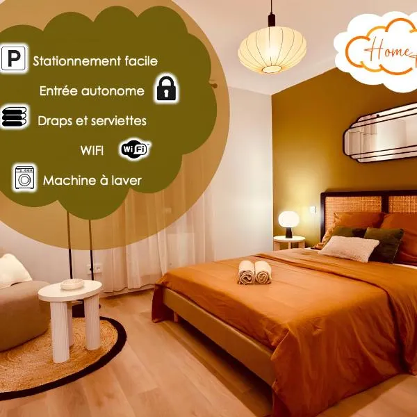 Le Modern Silhouette - Home Homy, hotelli kohteessa Montluçon