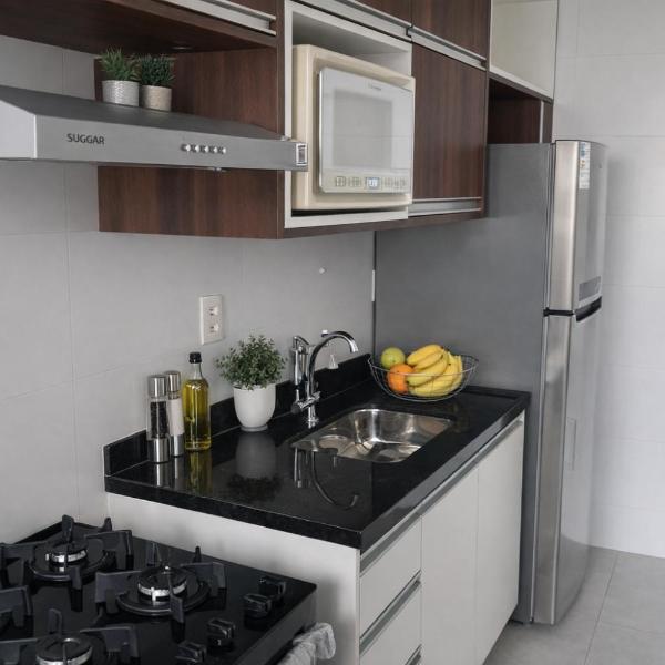 Apartamento 2 quartos para 6 pessoas Quadra do Mar - Foto 5