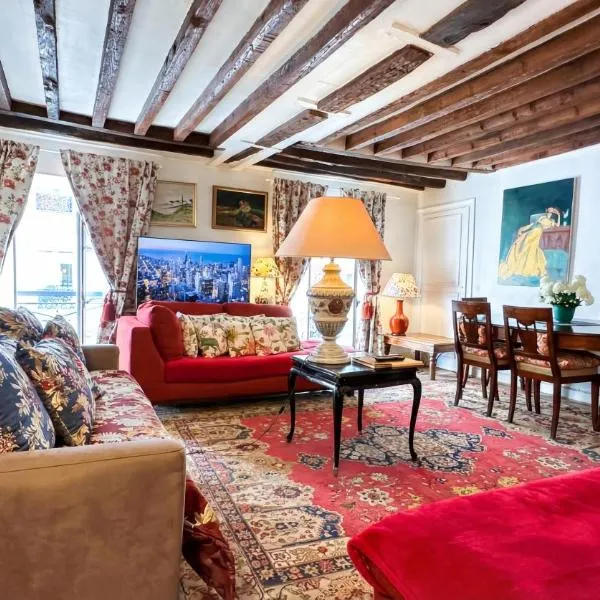 Spacious Apartment in Montparnasse, hotel v Paříži