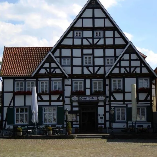 Hotel Büker, hotel Erwittében