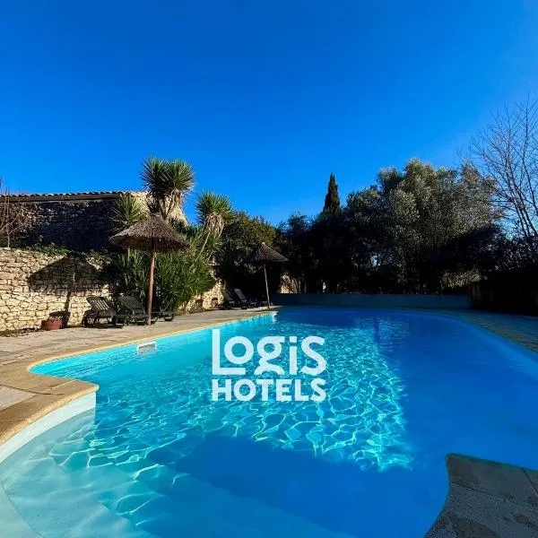 Logis Hotel Restaurant L'Esquielle, ξενοδοχείο σε Saint-Géniès-de-Malgoirès