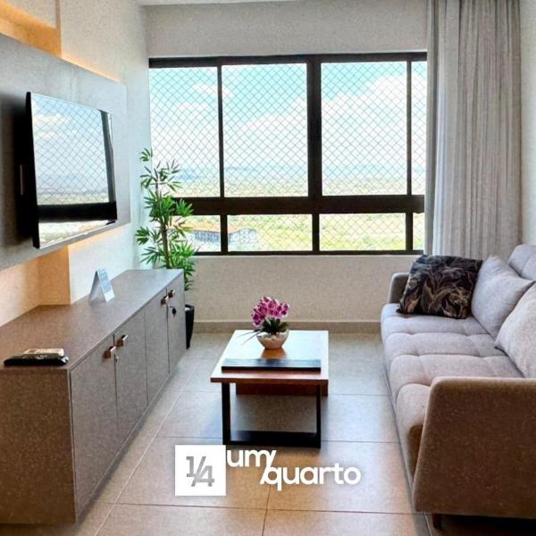 Heron Marinho By 1/4 UmQuarto | Flat Completo | Parque do Povo - Foto 4
