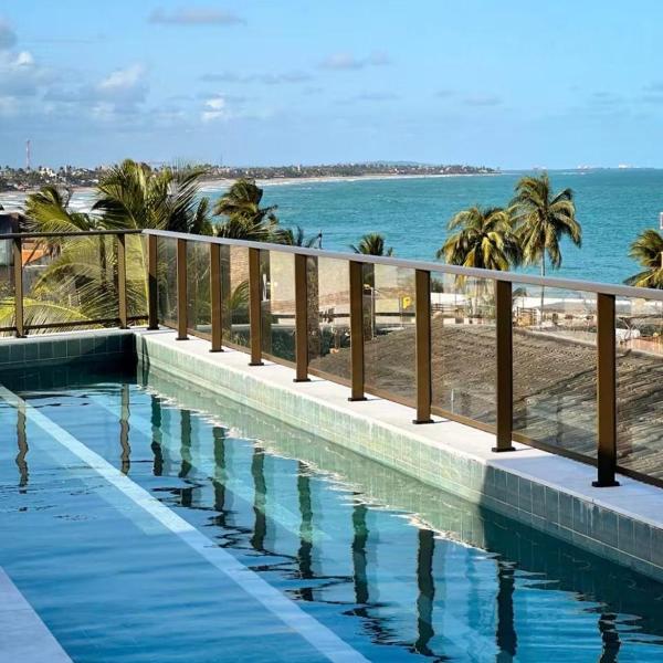 Flat luxuoso localização privilegiada no Centro de Porto De Galinhas Season 214