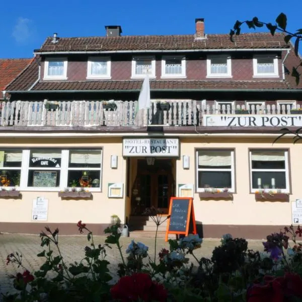 Hotel zur Post, hotel v destinaci Wieda