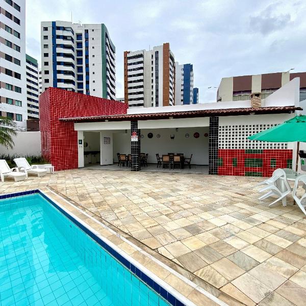 Apto em condomínio 2/4 com AR a 5min de shopping - Foto 4