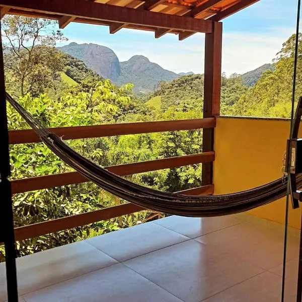 Chalé Studio Garden , piscina, churrasqueira, roupa de cama e banho, hotel em Lumiar