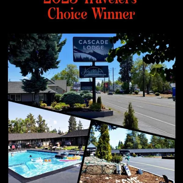 Cascade Lodge - Central Bend Retreat、ベンドのホテル