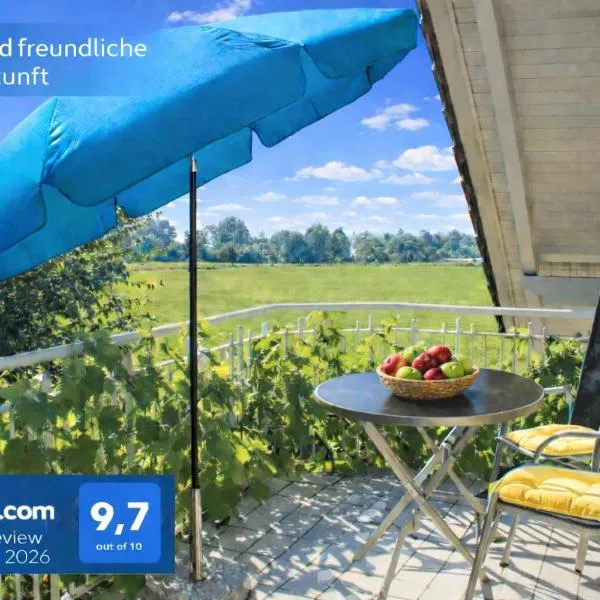 Ferienwohnung Hütt Wasserburg Bodensee Apartment in Seenähe โรงแรมในวัสเซอร์บูร์ก