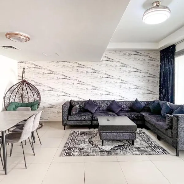 Elegant 2 Bedroom Duplex Apartment Pacific Al Marjan Island、ラス・アル・ハイマのホテル