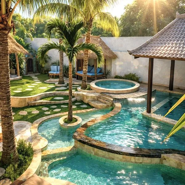 The White Key Luxury Villas, hotel din Gili Trawangan