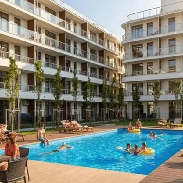 Apartamenty Wybrzeże Laguna III 150m do plaży, hotel in Ustronie Morskie