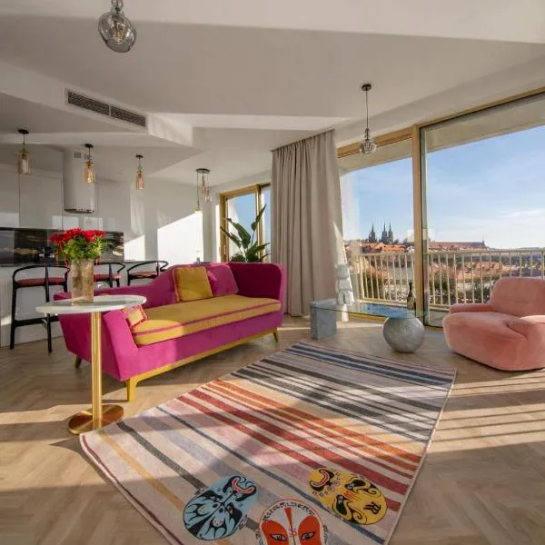 Boulevard Drobnera - ApartHotel Premium z widokiem na Odre, מלון בורוצלב