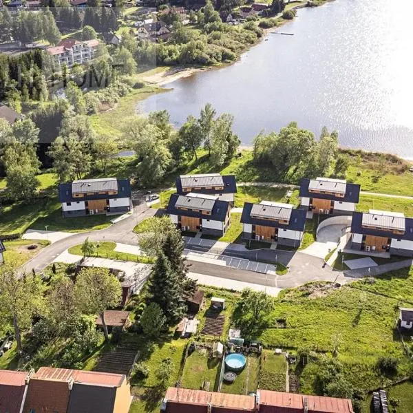 Lipno Apartments BERGMAX, Ski Areál Lipno 16min dojezd - Resort Malé Lipno s terasou a zahrádkou, parking free, hotel en Černá v Pošumaví