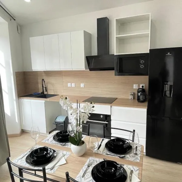2-Appartement calme et bien rénové avec 2 chambres, hotel in Nantua