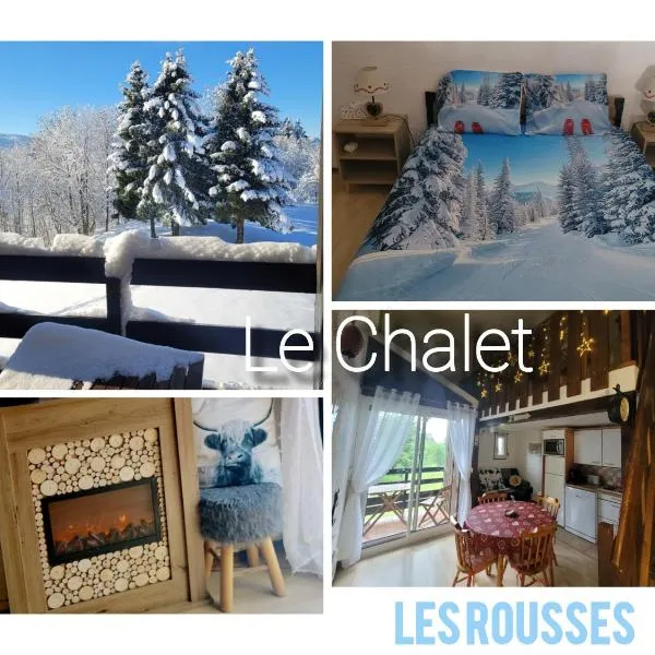 LE CHALET, Superbe Duplex Montagnard avec balcon, au calme - Les Rousses, Draps inclus & Parking gratuit, hotel v destinácii Les Rousses