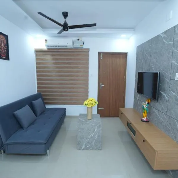 Janaki Heavens - 1 BHK Apartment , 500 m to temple, hotel u gradu 'Guruvāyūr'
