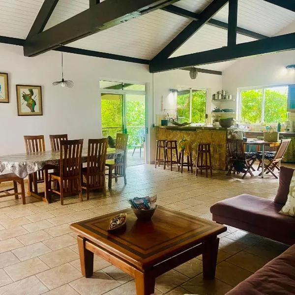 Villa BOUDDHA- Raiatea，烏圖羅阿的飯店