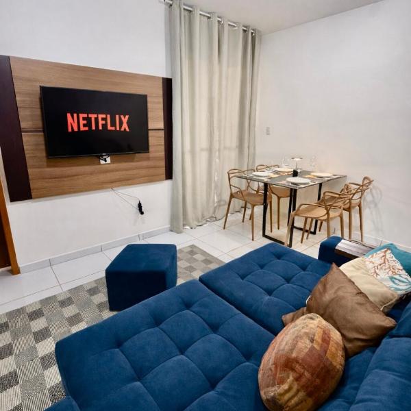 Apartamento completo e ótima localização
