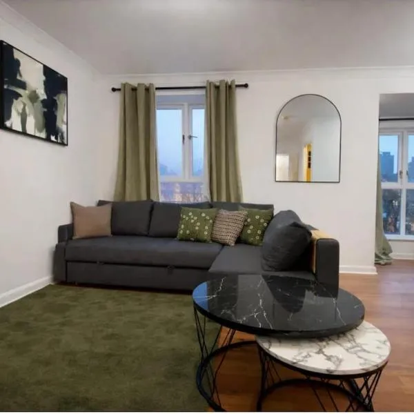 A 2 bed Flat close to London Excel and the o2、ロンドンのホテル