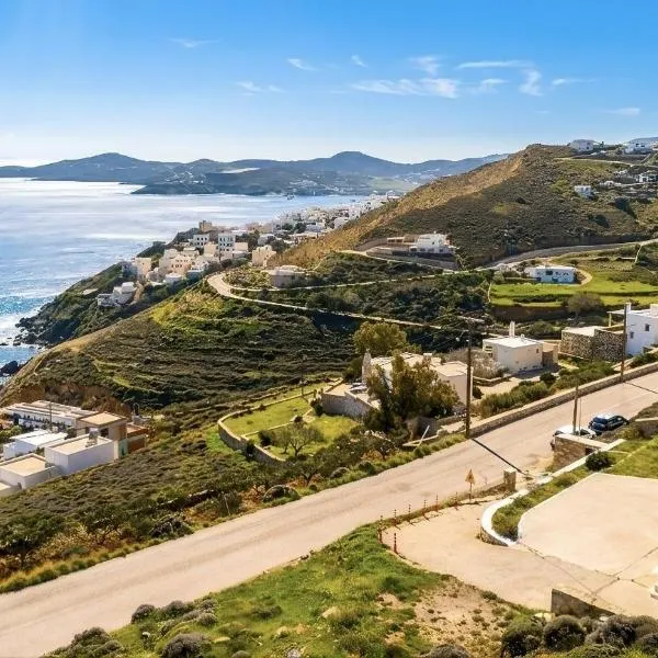 Vignetta Mare 2BR Villa με Θέα & και Ιδιωτικό Πάρκινγκ, hotell i Ermoupoli