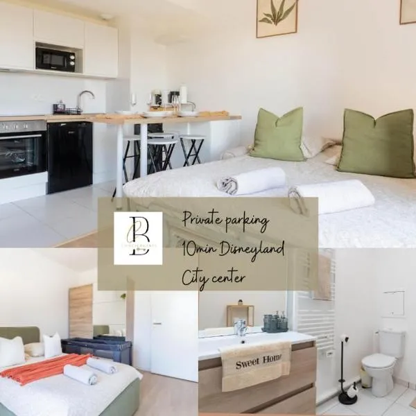 9 min from Disney - Cozy for 4 - Parking & Wi-Fi, ξενοδοχείο σε Coupvray