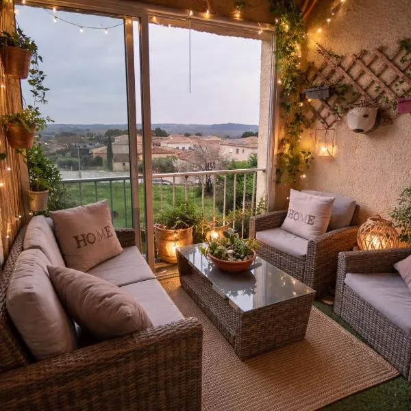 appartement Les pins proche mer, hotel v destinácii Pézenas