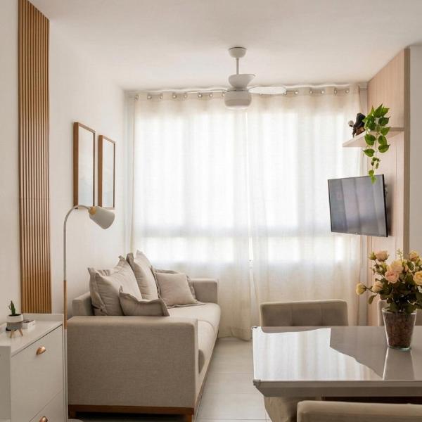 Apartamento novo com piscina 2 quartos self check-in perto do shopping