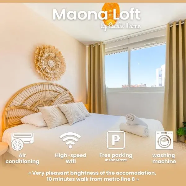 escale-marne fr - Free Parking - AC - Climatisation - Parking Gratuit, hotel a Maisons-Alfort