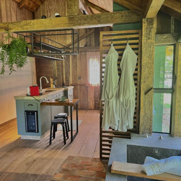 Air-conditioned cabin with fireplace and hot tub! - Foto 5