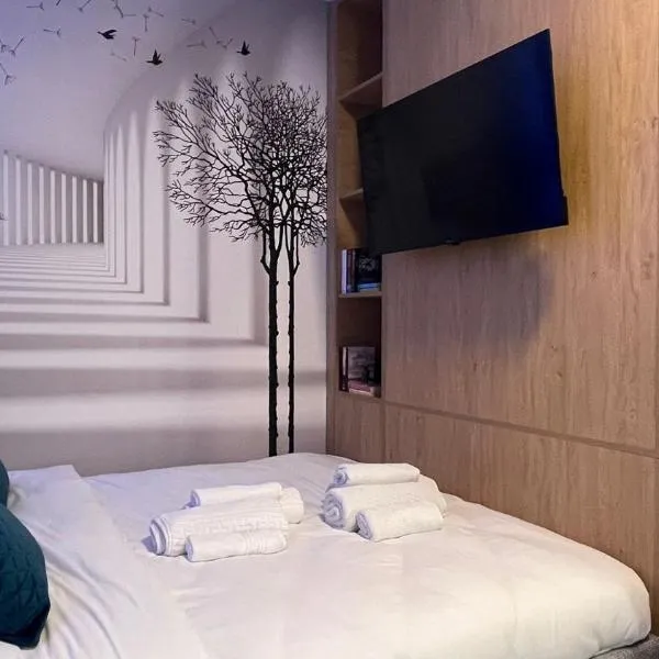 Executive Smart Studio with Private Parking - 5 km to Timisoara Center, готель у місті Giroc