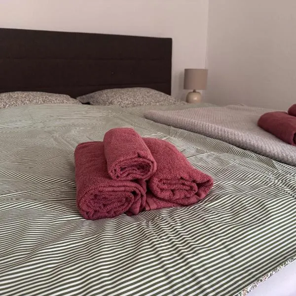 Wohnung mit Doppelbett - Küche - Fahrstuhl - WLAN - Hofstellplatz, hotell i Ronneburg