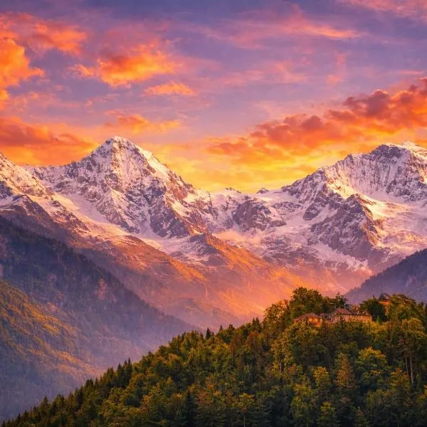 Swiss Alpine view apartment, hotel a Interlaken