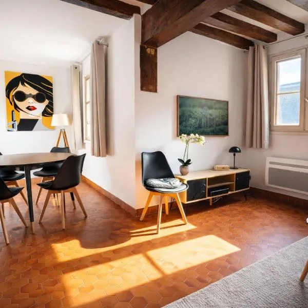 5 personnes 50 m2 hyper centre, hotel din Rouen