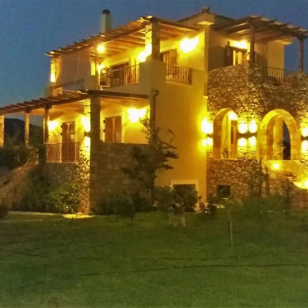 "Villa Othon-Leni" - Panoramic Sea View & Traditional Luxury โรงแรมในParalia Demonias