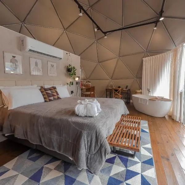 GOAT LODGE Domo Pitanga, hotel en Ibiúna