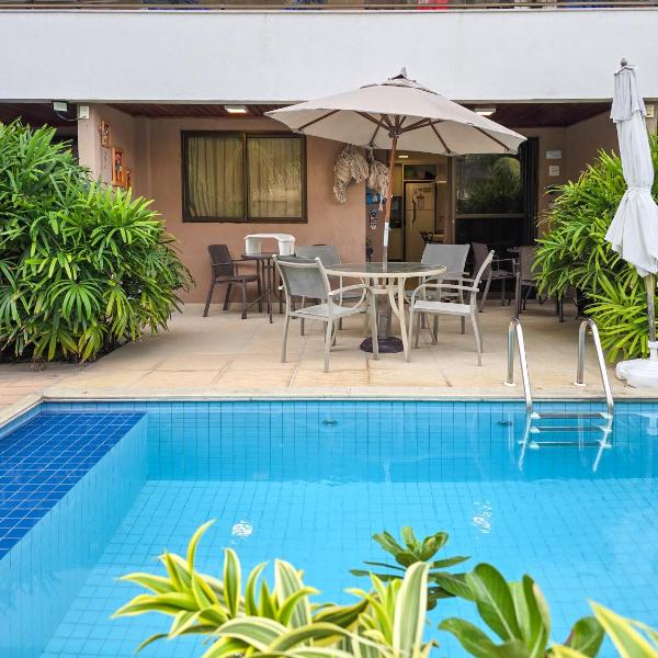 PC02 - Flat com Piscina Privativa no Centro - 50m da Praia By Oasis ferias