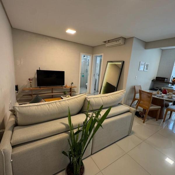 Barbecue, AC living room and bedroom 400 meters from the sea