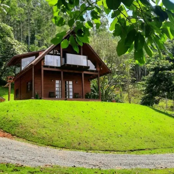 Chalé Recanto do Vale pomerode, hotel i Pomerode