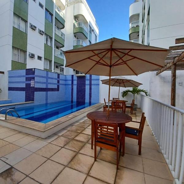 Apartamento proximo a praia, 3 quartos com ar, garagem, wi-fi - Foto 4