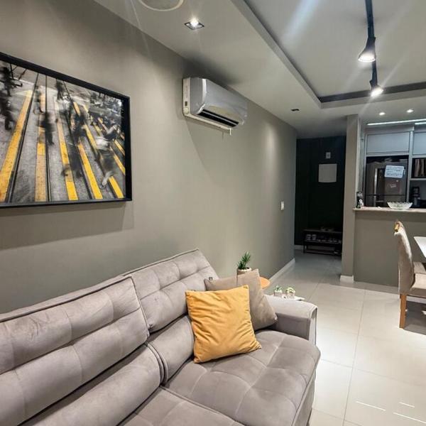 Apartamento proximo a praia, 3 quartos com ar, garagem, wi-fi - Foto 5