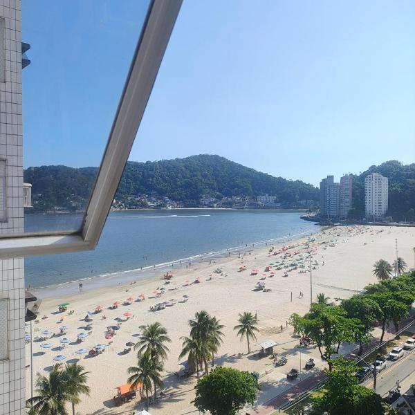 Apto frente à praia para até 3 pessoas