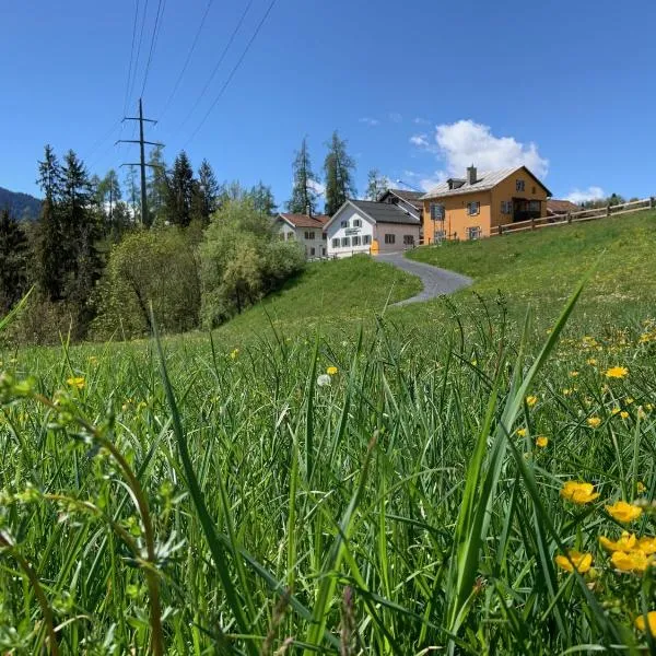 Waldheim Laax Pension, hotel en Laax